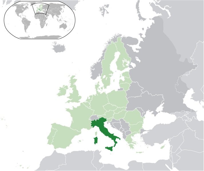 Italy map