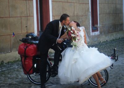 Supers beaux les mariés slovaques sur Icebreaker ;-) Beautiful Slovak newlyweds on Icebreaker ;-)