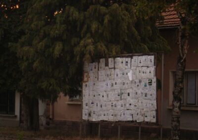 Affichage public des avis de décès – Public display of death notices