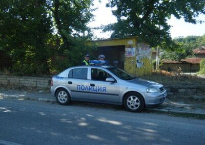 Policiers souriants – Smiling policemen