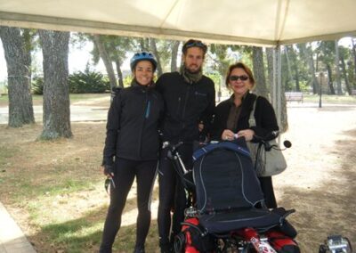 Rencontre avec une professeur d’italien… Et un groupe d’amis qui va se promener le samedi – We met an Italian teacher… And a group of friends going sightseeing on saturday