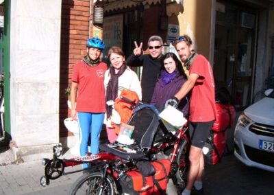 Pedro, Gaudys and Nhancy from Venezuela (photographer: Jose Miguel )