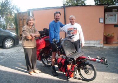 Nos hôtes au camping – Our hosts at the campsite